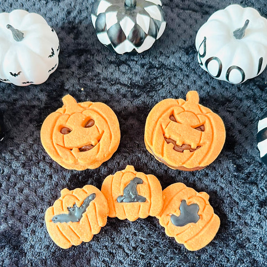 Halloween Chocolate Shortbreads